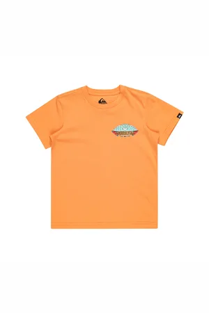 Quiksilver Boys Tropical Fade Boy T-Shirt - Tangerine - 4 YRS