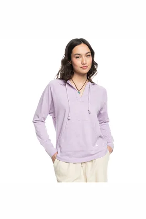 Roxy Destination Surf Hoody - Crocus Petal - XS