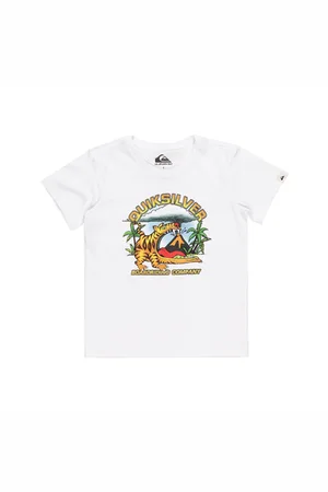 Quiksilver Boys Barking Tiger T-Shirt - - 3 YRS