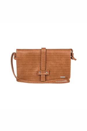 Roxy Singing Waves Crossbody Bag - Camel - O/S