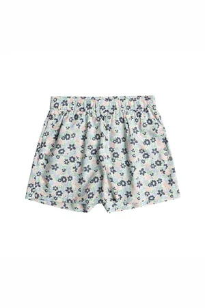 Roxy Girls Blue Ocean Floor Shorts - Bel Air & Ephemere - 4 YRS