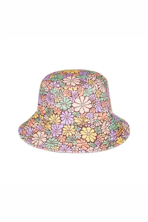 Roxy Jasmine Paradise Bucket Hat - Rootbeer - M/L