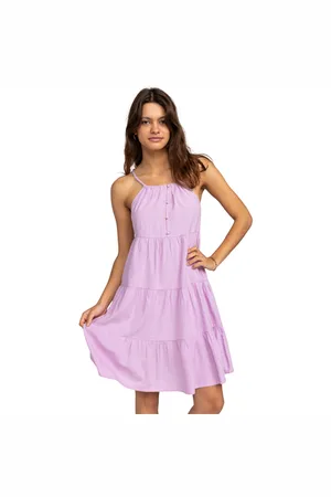 Roxy Cool Again Dress - Crocus Petal - S