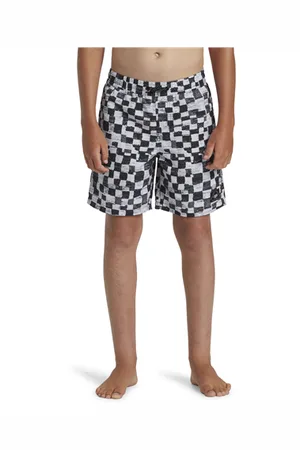 Quiksilver Boys Checkers Volley Shorts - - 10 YRS