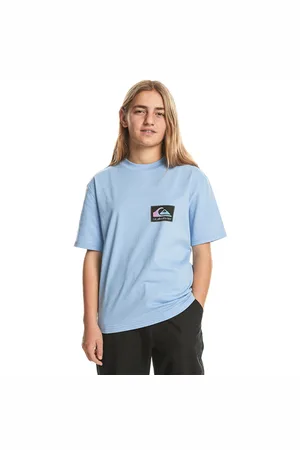 Quiksilver Boys Back Flash T-Shirt - Hydrangea - 10 YRS