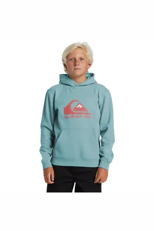 Quiksilver Boys Big Logo Hoody - Marine - 8 YRS