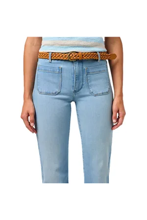 Wrangler Braided Belt - Cognac - 75 CM