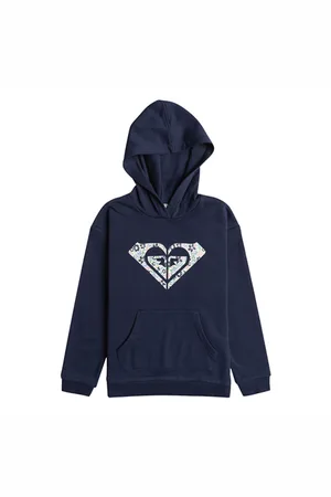 Roxy Girls Surf Feeling Hoody - Naval Academy - 4 YRS