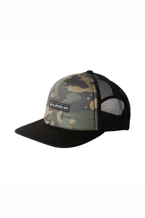 Quiksilver Boys Emu Coop Trucker Cap - Camo - O/S