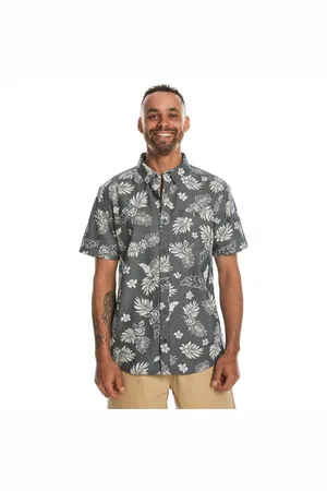 Quiksilver Gawanhill Shirt - Navy - M