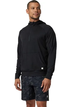 vuori Ponto Performance 1/2 Zip Hoody - Heather - S