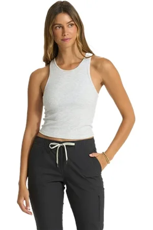 vuori Pose Plyo Vest - White Heather - XS