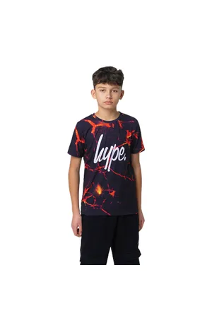 Hype Boys Lava T-Shirt - - 7-8 YRS