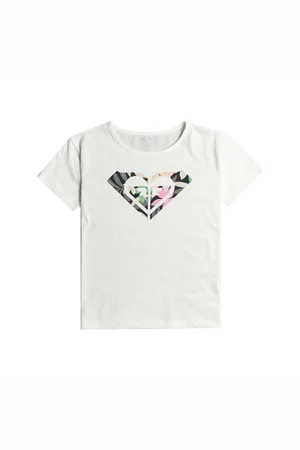Roxy Girls Day & Night T-Shirt - Snow - 8 YRS