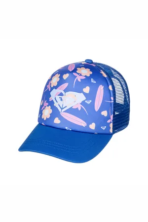 Roxy Girls Sweet Emotions Trucker Cap - Ultramarine & Lorem - O/S