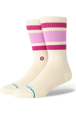 Stance Boyd Crew Socks - Lavender - UK 3-5.5