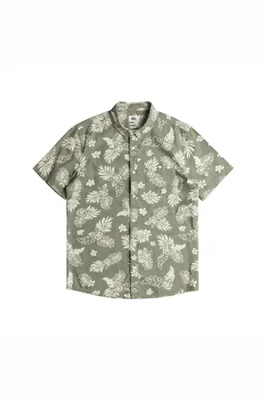 Quiksilver Gawanhill Shirt - Four Leaf Clover - M