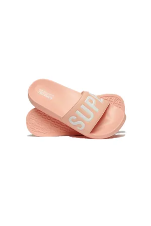Superdry Core Vegan Pool Sliders - Pesca - UK 3-4 (EU 36-37)