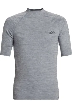 Quiksilver Everyday Rash Vest - Quarry Heather - M