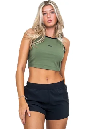 Vans Longline Racerback Bralette Top - Olivine - XS