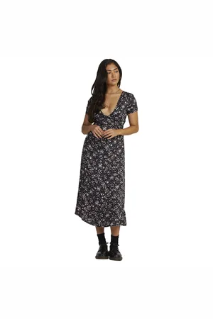 RVCA Heaven Sent Midi Dress - - XS