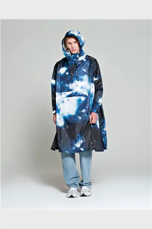 RainKiss Rain Poncho - Starry Night - O/S