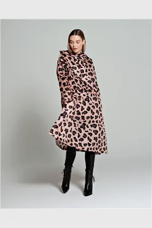 RainKiss Rain Poncho - Panther - O/S