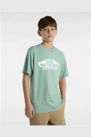 Vans Boys Style 76 T-Shirt - Iceberg - S
