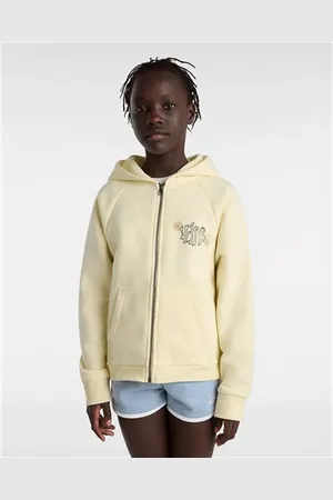 Vans Girls Butterfly Cocoon Zip Hoody - Almond Oil - S