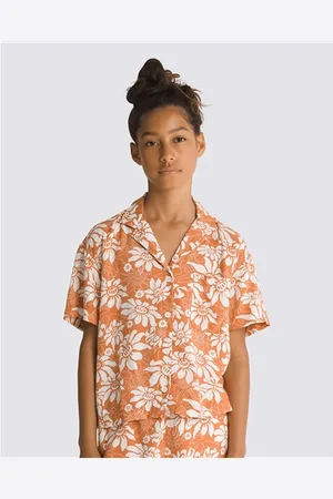 Vans Girls Amstone Shirt - Autumn Leaf - S