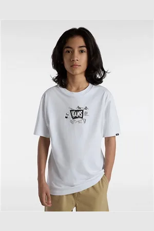 Vans Boys Skeleton T-Shirt - - S