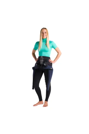 C-Skins Rx Nuwave Rash Vest - Aqua & Lilac - UK 6