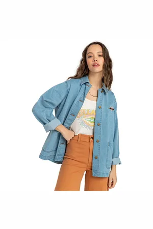 Billabong Endless Night Denim Jacket - Soft Indigo - XS