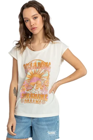 Billabong All Night T-Shirt in Salt Crystal