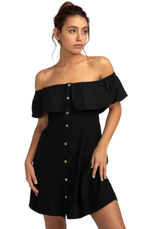 Billabong Sunny Side Dress in Black