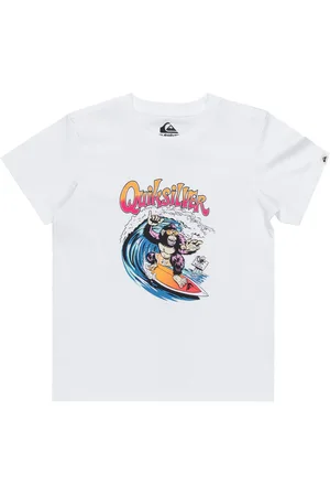 Quiksilver Boys Kong Story T-Shirt in White