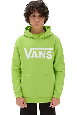 Vans Boys Classic Hoodie in Lime Green