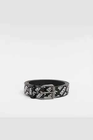 Vans Shevlin Belt in Black & White