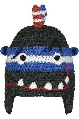 Barts Boys Monster Beanie in Dark Heather