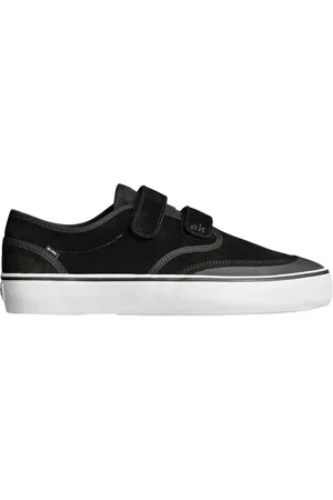 Globe Motley II Strap Shoes in Black & White