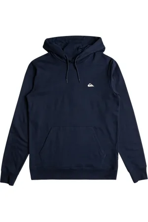 Quiksilver Boys Basic Hoodie in Navy Blazer