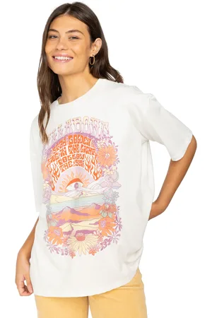 Billabong Golden Child T-Shirt in Salt Crystal