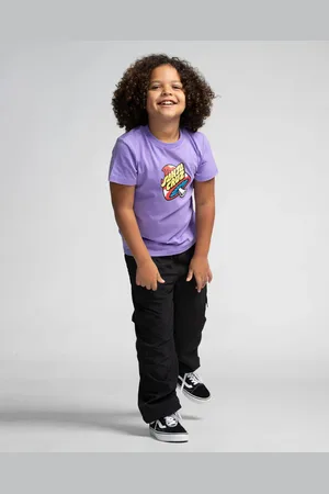Santa Cruz Boys Toadstool Dot T-Shirt in Meta Mauve