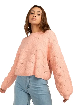 Billabong Mystic Girl Jumper in Peach Pit