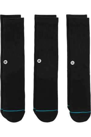Stance Icon Womens Socks (3 Pack) in Black