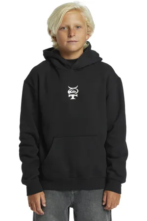Quiksilver Boys Mercury Hoodie in Black