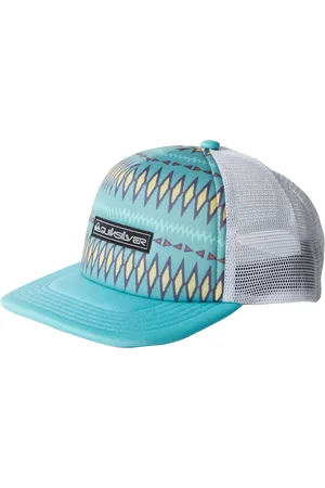 Quiksilver Boys Emu Coop Trucker Cap in Marine Blue