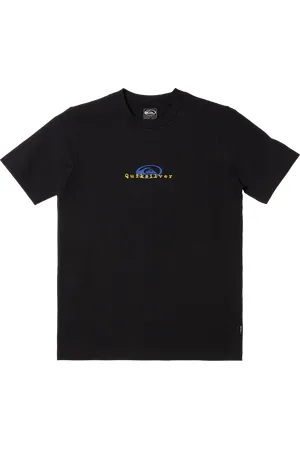 Quiksilver Boys Thermal Logo T-Shirt in Black