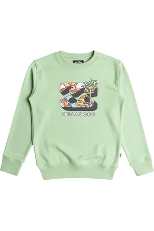 Billabong Boys Foundation Sweatshirt in Matcha
