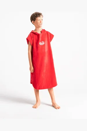 Robie Junior Original-Series Short Sleeve Changing Robe in Coral